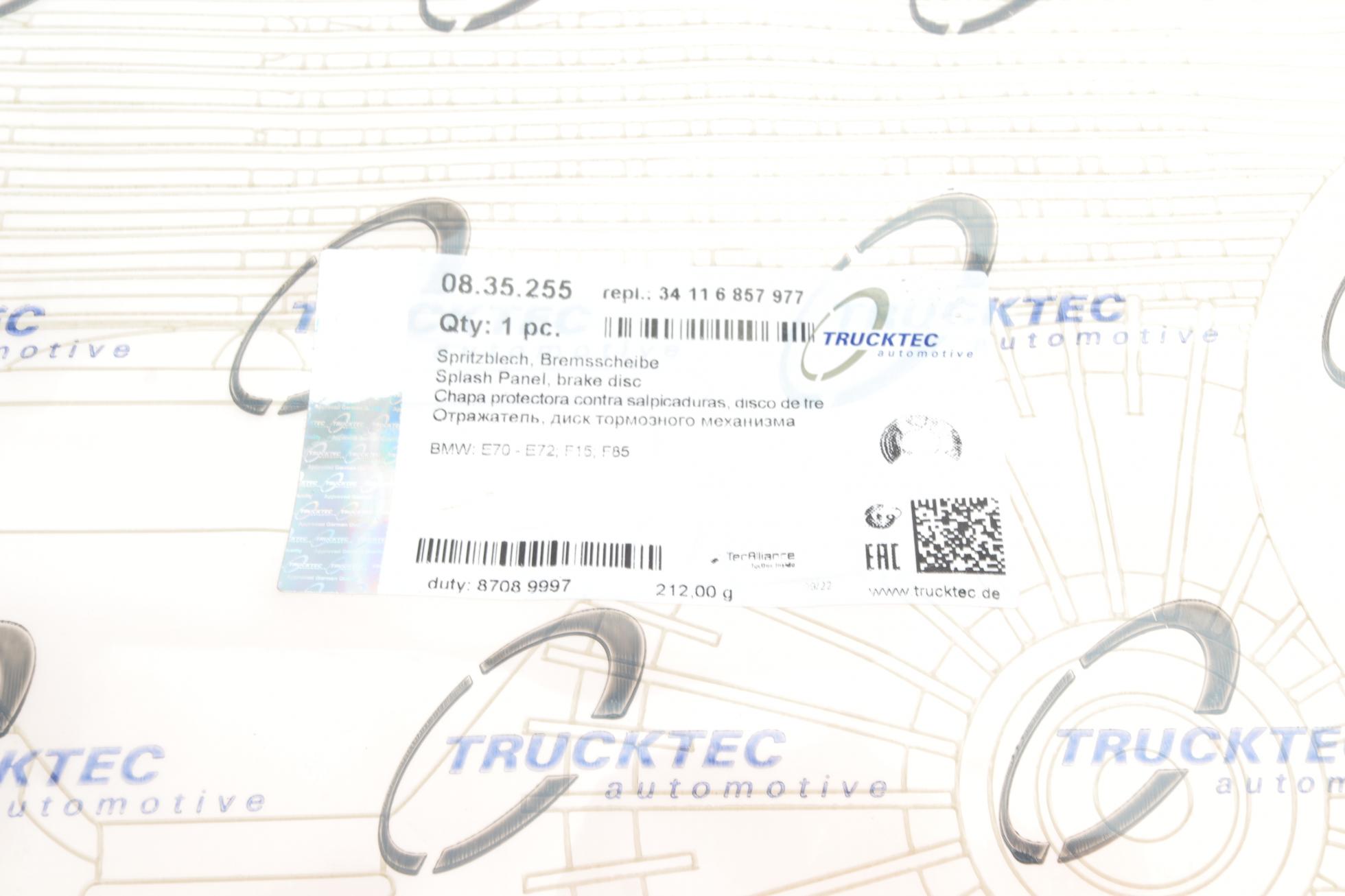 0835255 TRUCKTEC AUTOMOTIVE